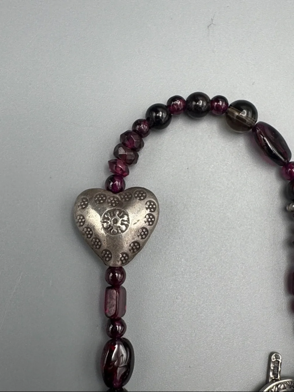 Garnet necklace - Picture 6 of 9